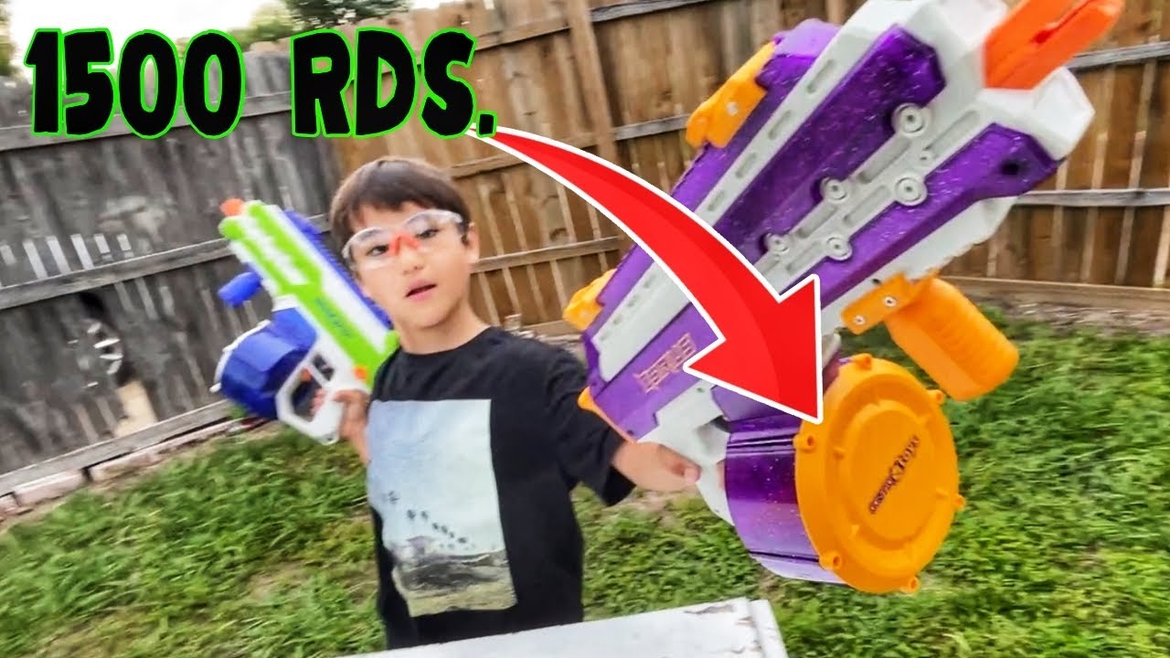 The FASTEST Shooting Gel BB Gun