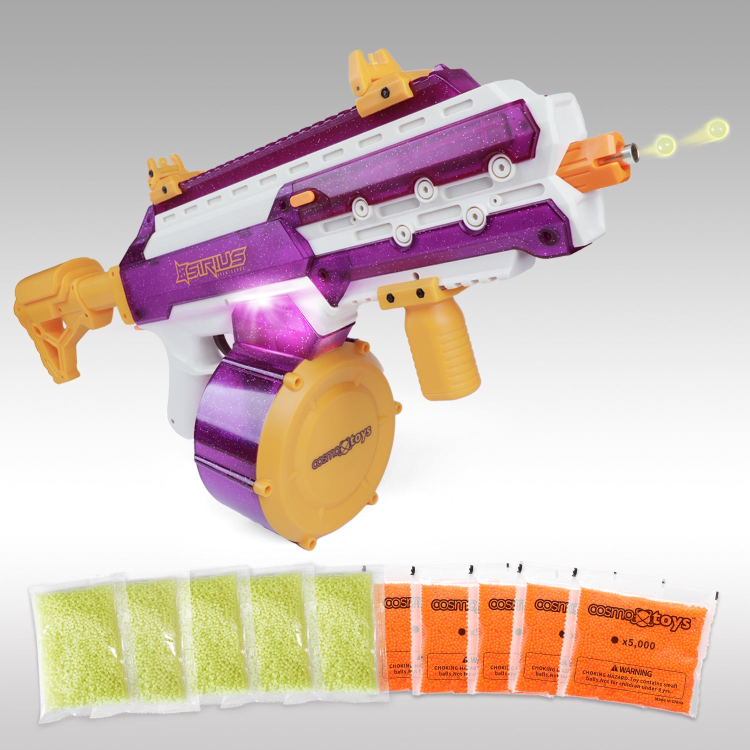 SIRIUS Gel Rifle Pro Max (Glow in the dark)